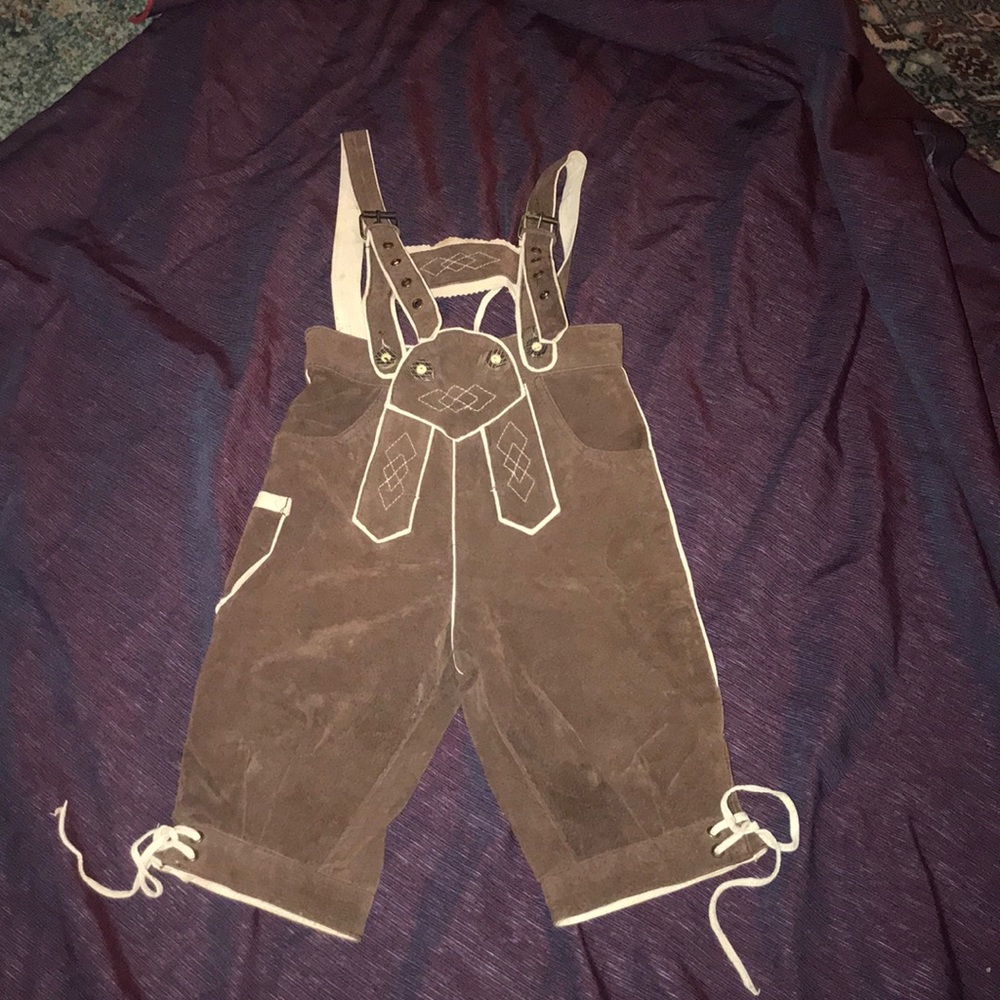 Vintage authentic German lederhosen